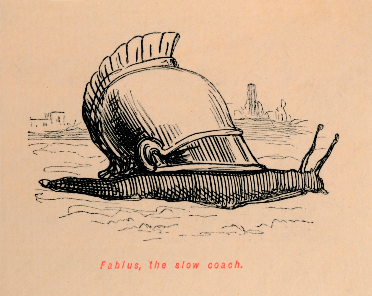 Fabius, de slome, 1852 door John Leech