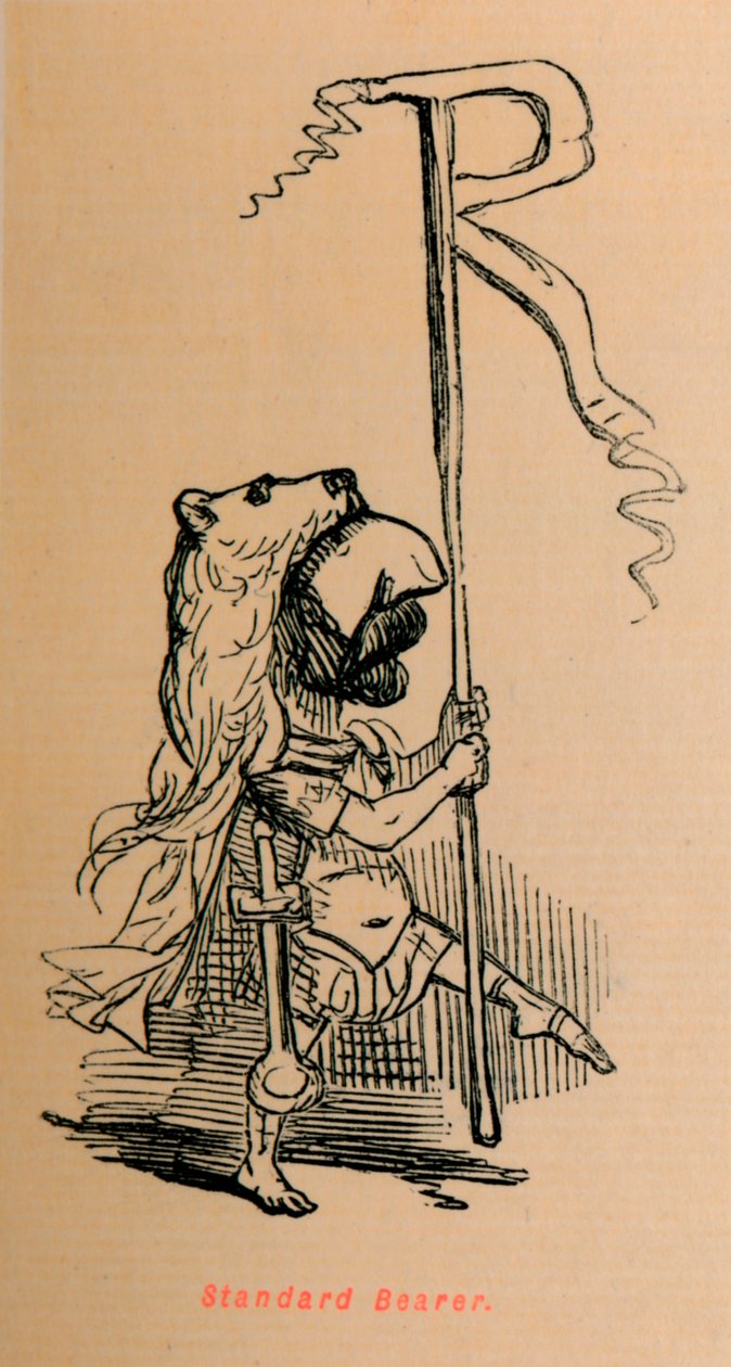 Vaandeldrager door John Leech