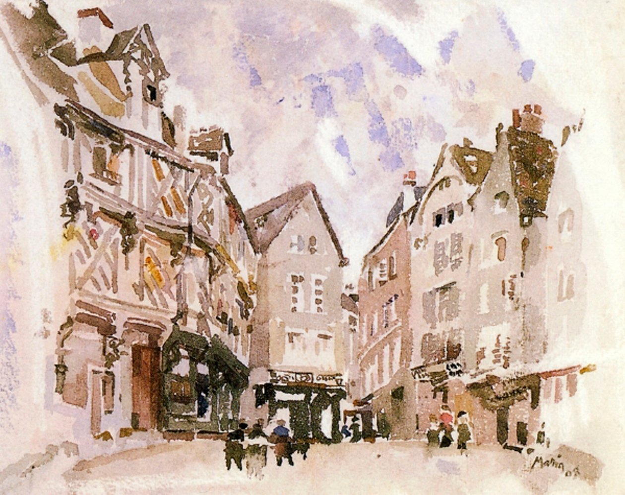 Chartres door John Marin