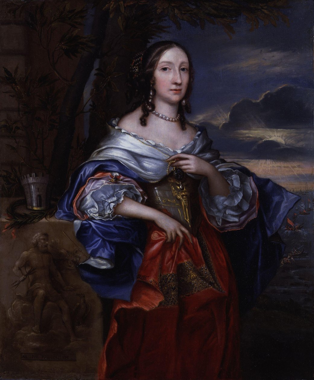 Elizabeth Claypole, née Cromwell door John Michael Wright