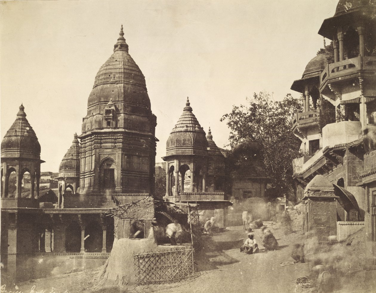 Bishessur Nath Tempel, Benares door John Murray