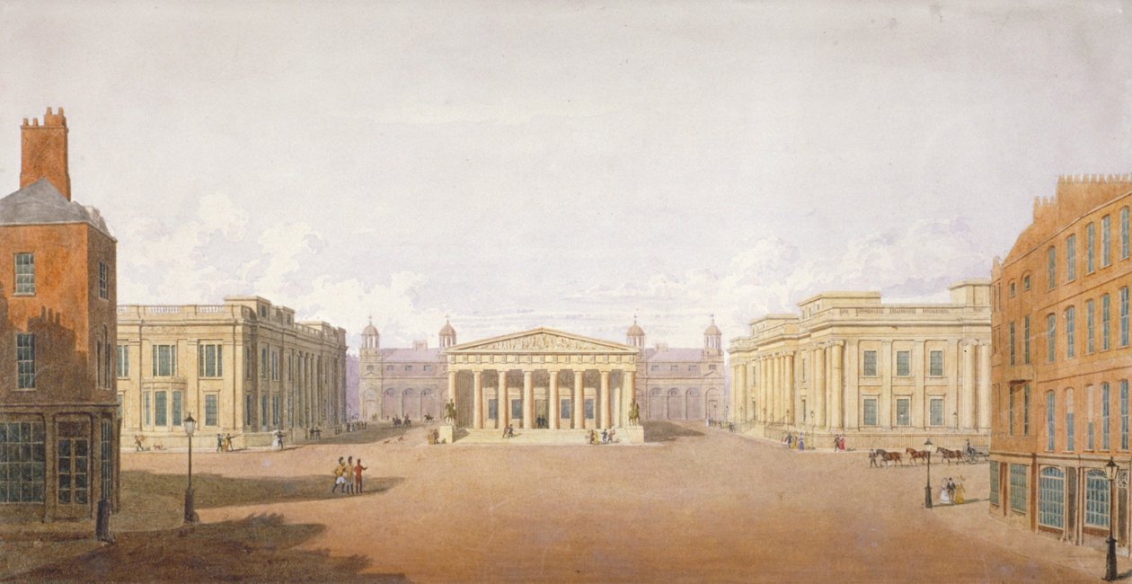 Trafalgar Square, Westminster, Londen door John Nash