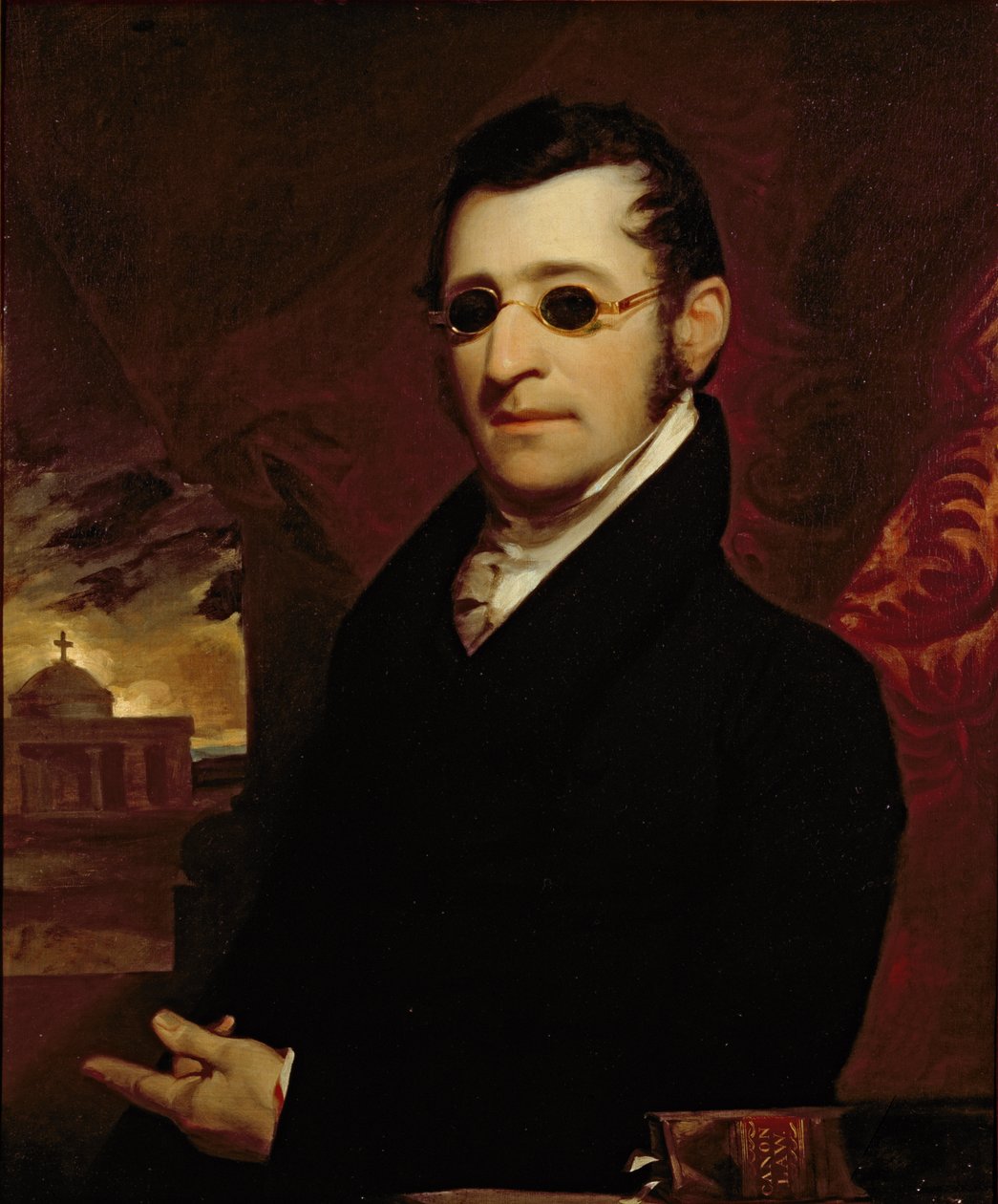 Dominee William Hogan door John Neagle