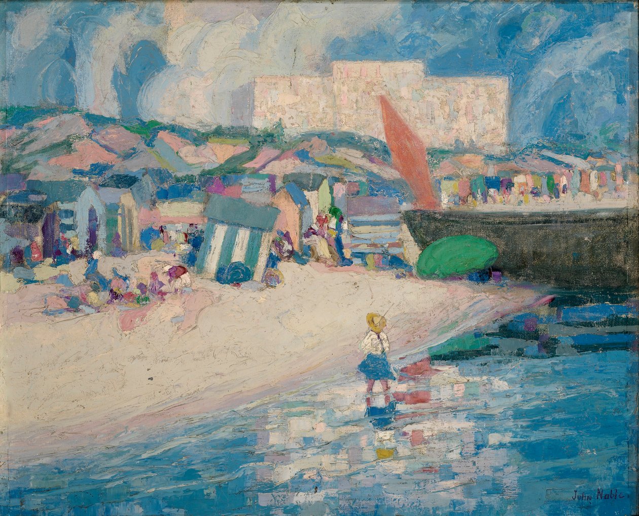 Laagwater (recto van 1929.6.79B) door John Noble