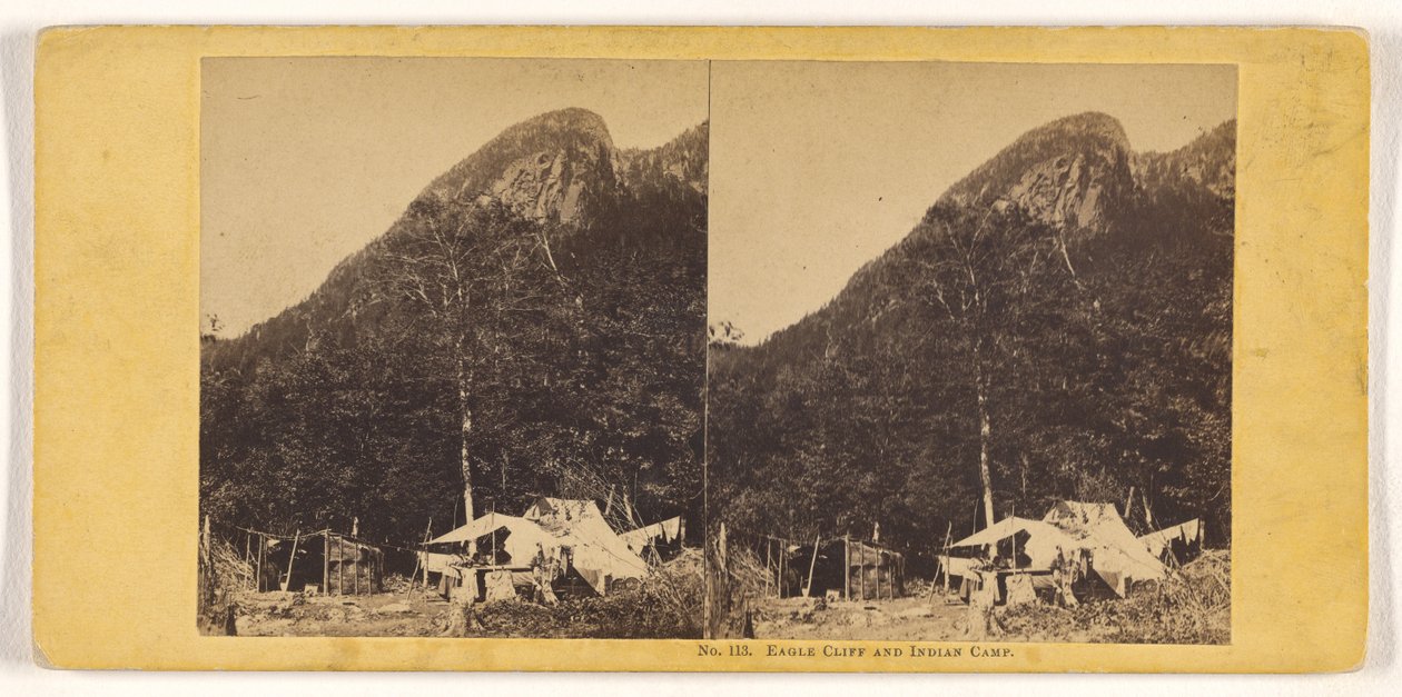 Eagle Cliff en Indian Camp. door John P. Soule
