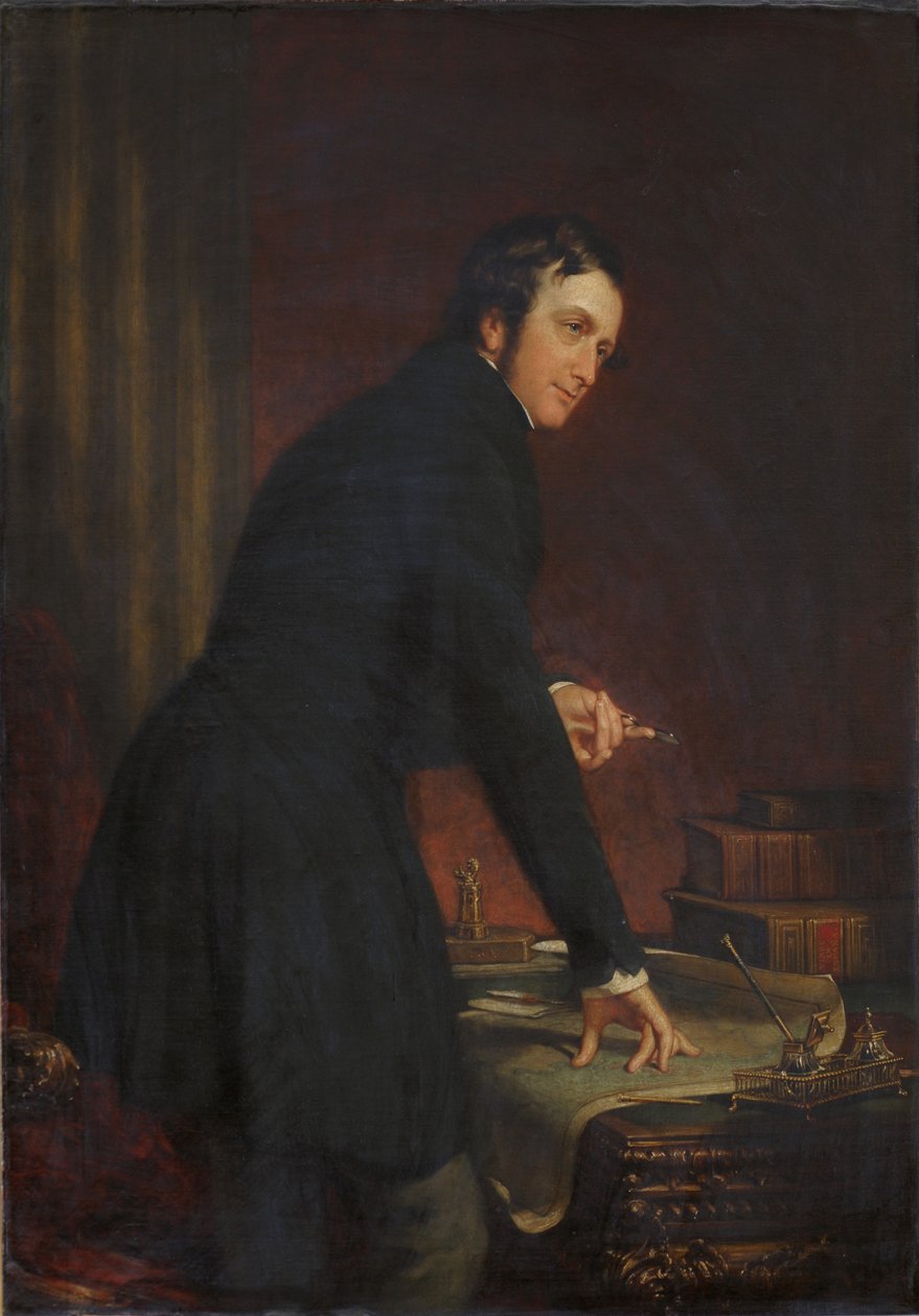 Philip Henry Stanhope, 5e Graaf Stanhope door John Partridge