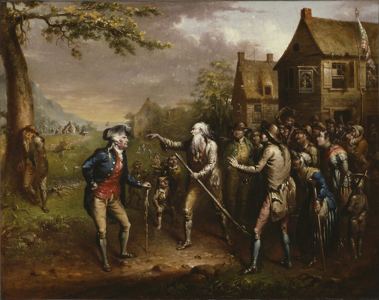Rip Van Winkle, 1829 door John Quidor