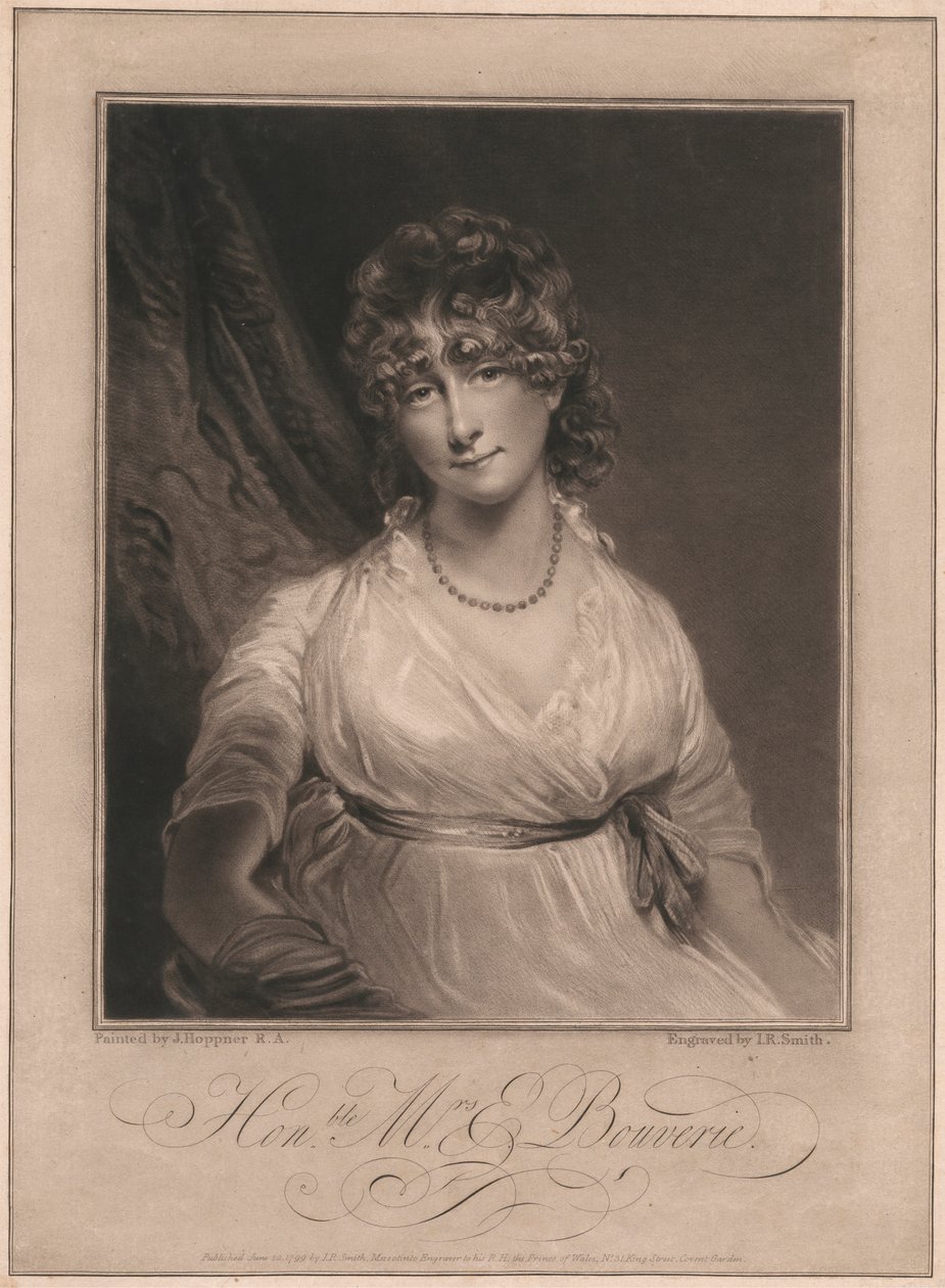 Hon. Mrs. Bouverie door John Raphael Smith