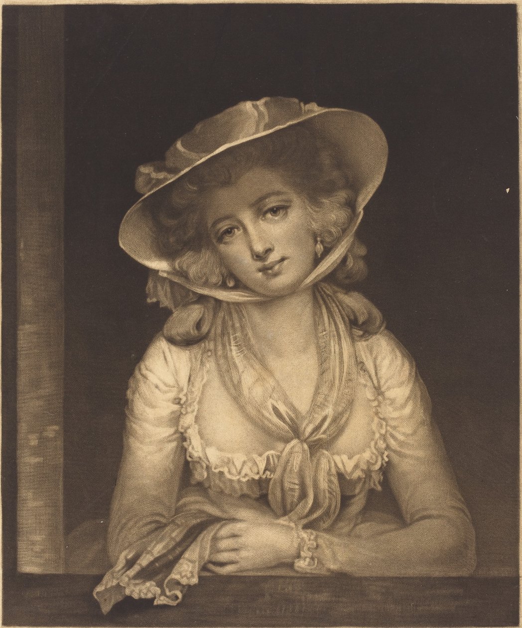 Phoebe Hoppner, gepubliceerd 1784 door John Raphael Smith