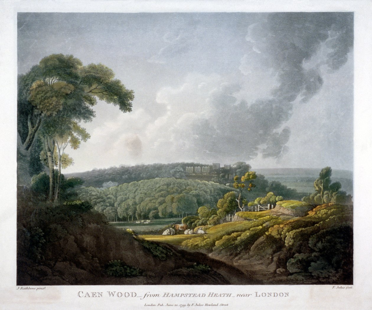 Caen Wood, St Pancras, Londen door John Rathbone