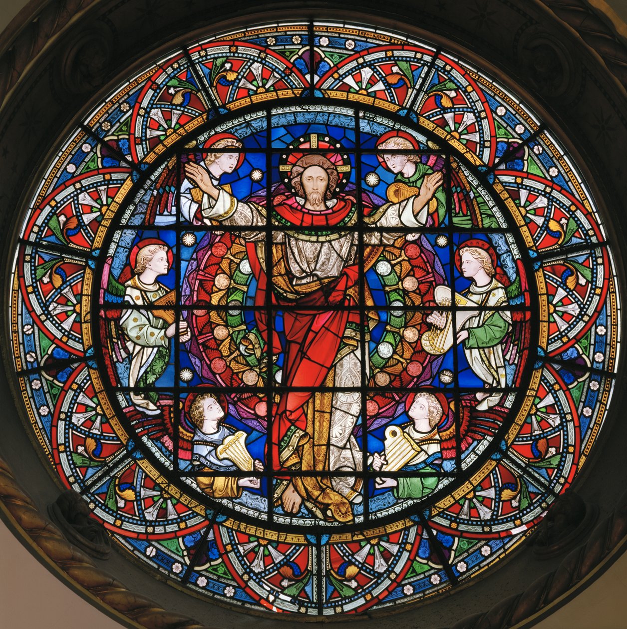 Christus in Majesteit door John Richard Clayton