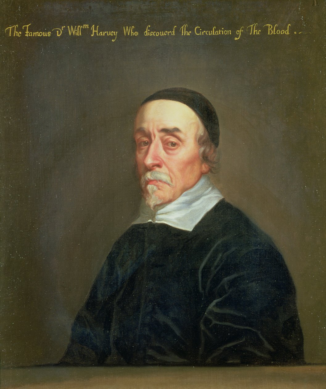 Portret van William Harvey (1578-1657) door John Riley