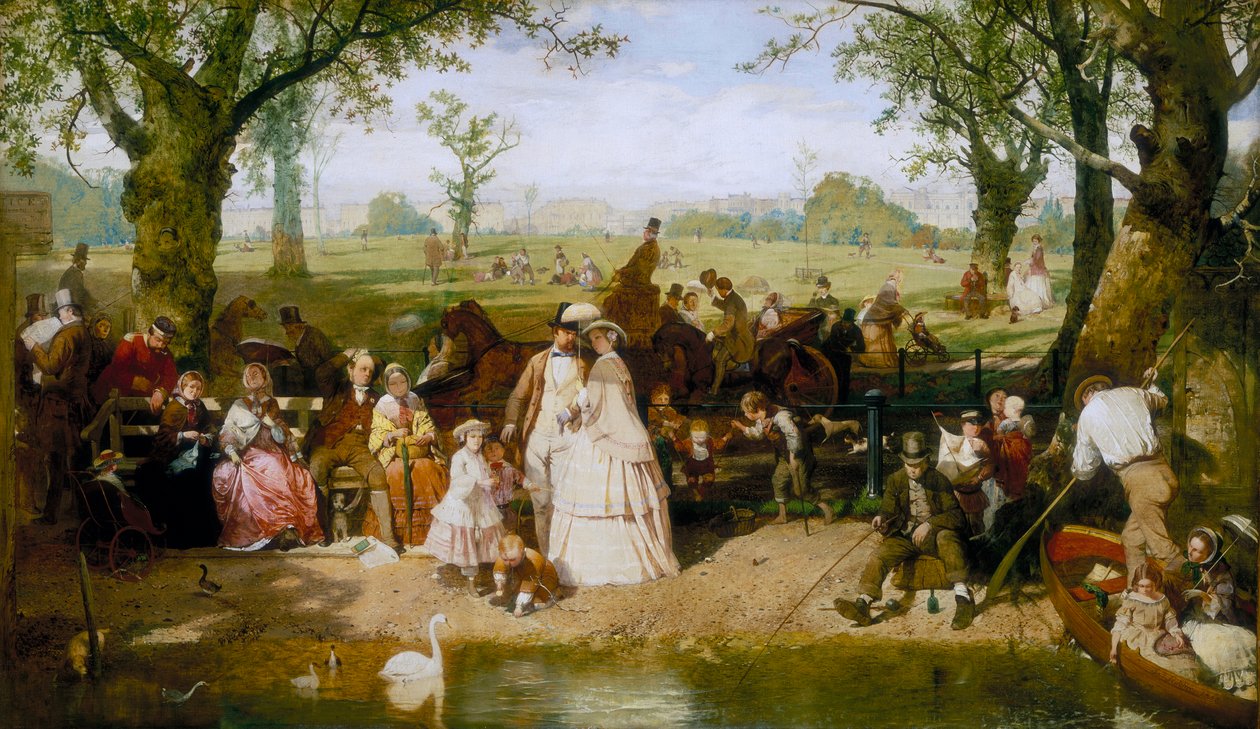 Een zomerdag in Hyde Park door John Ritchie