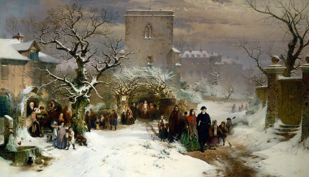 Eerste kerstdag door John Ritchie