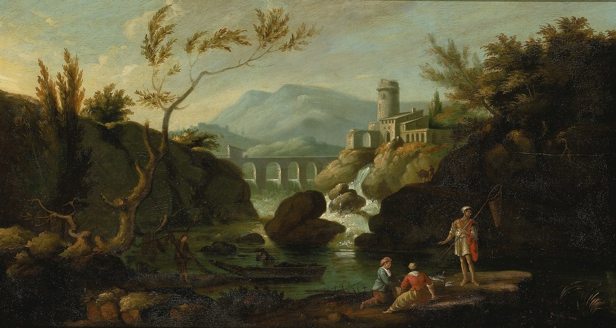 Klassiek landschap door John Ritto Penniman