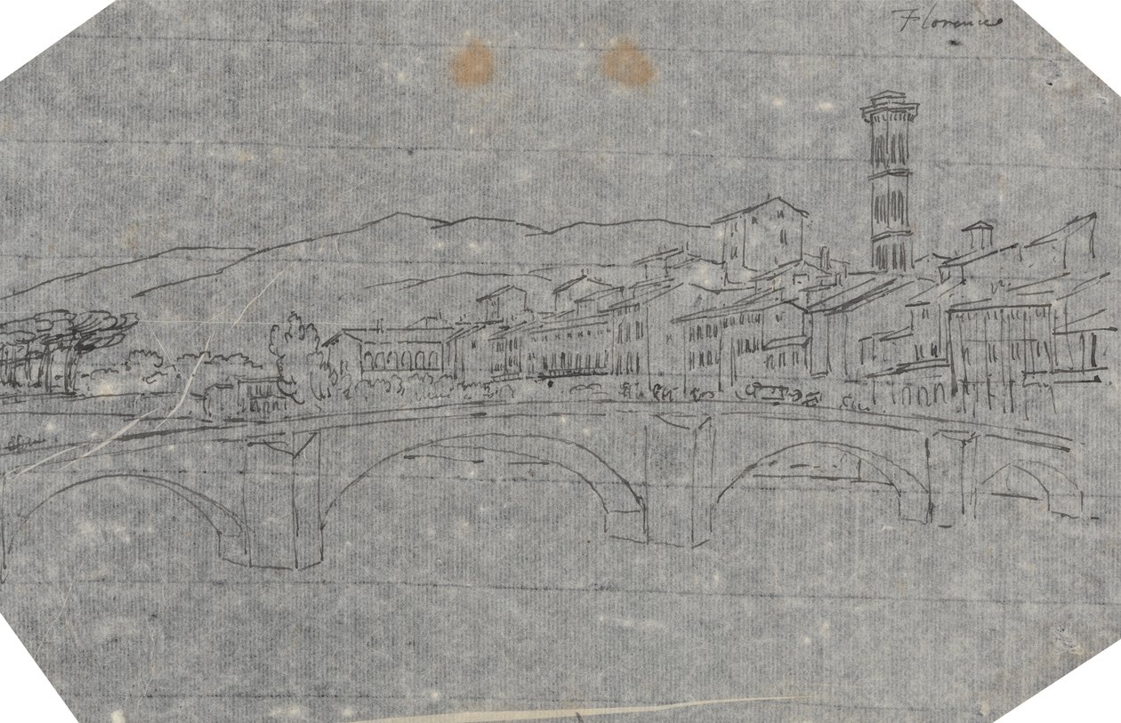 Florence door John Robert Cozens