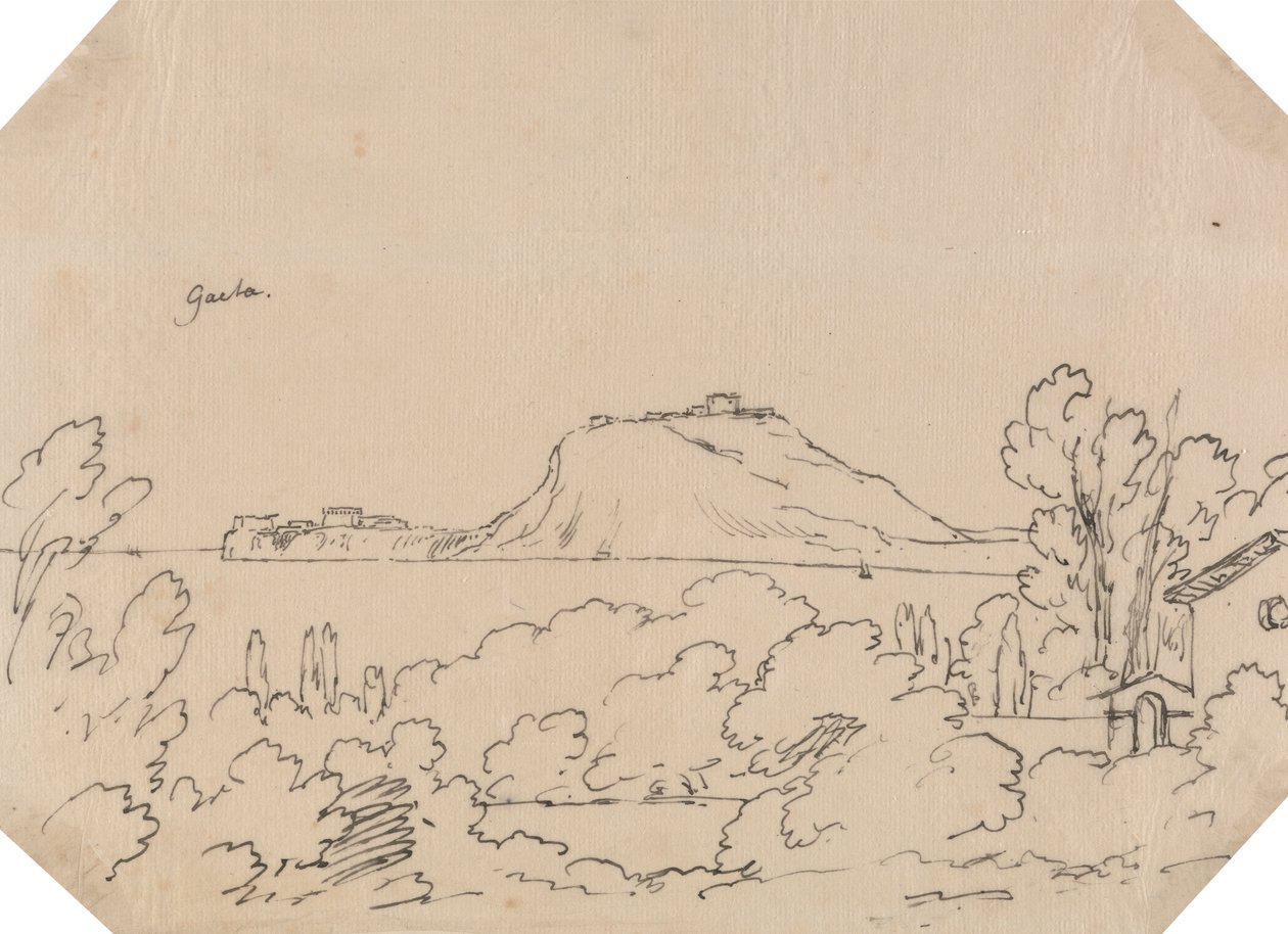 Gaeta door John Robert Cozens