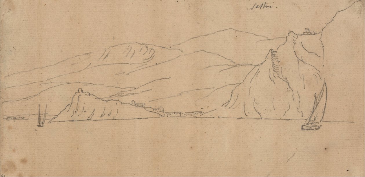 Sestri door John Robert Cozens