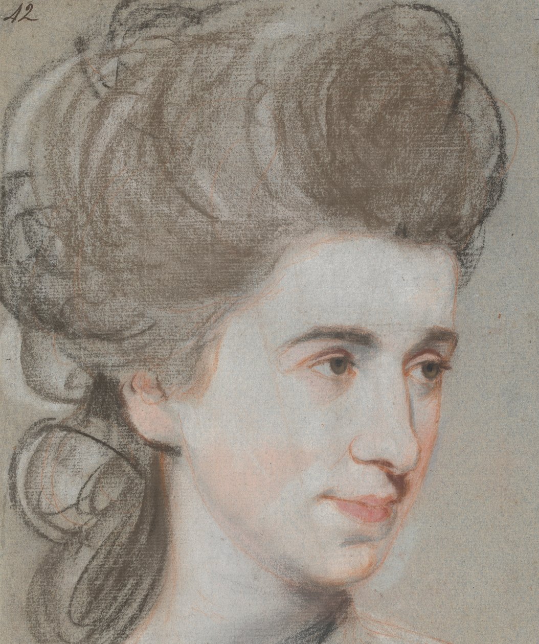 Hoofd van een Dame door John Russell