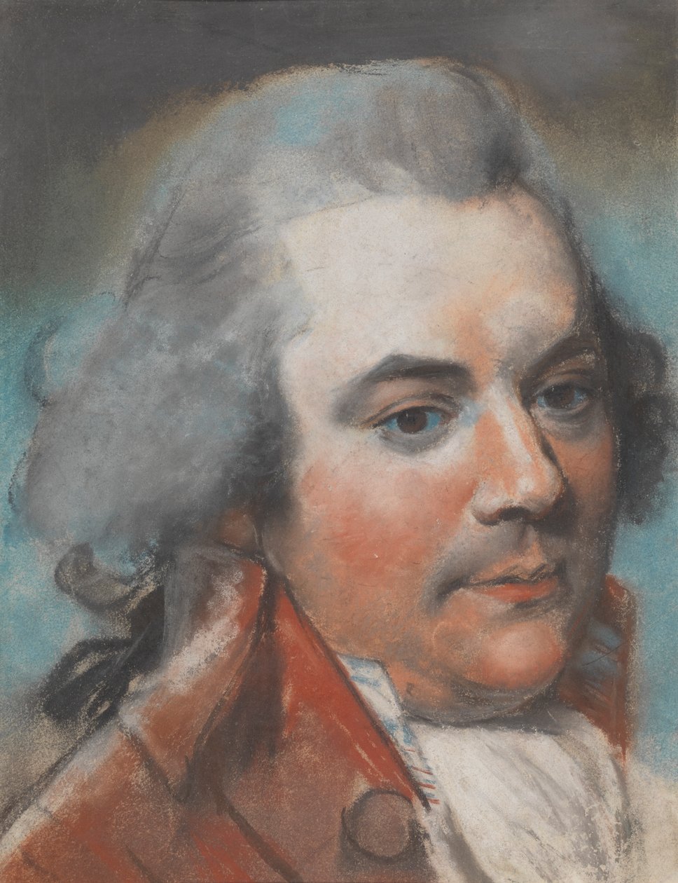 Hoofd van een man door John Russell