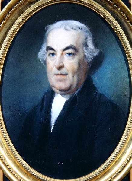 Dominee G. Wollaston (pastel) door John Russell
