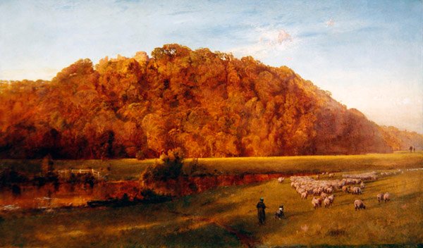 Dynevor Castle door John Samuel Raven