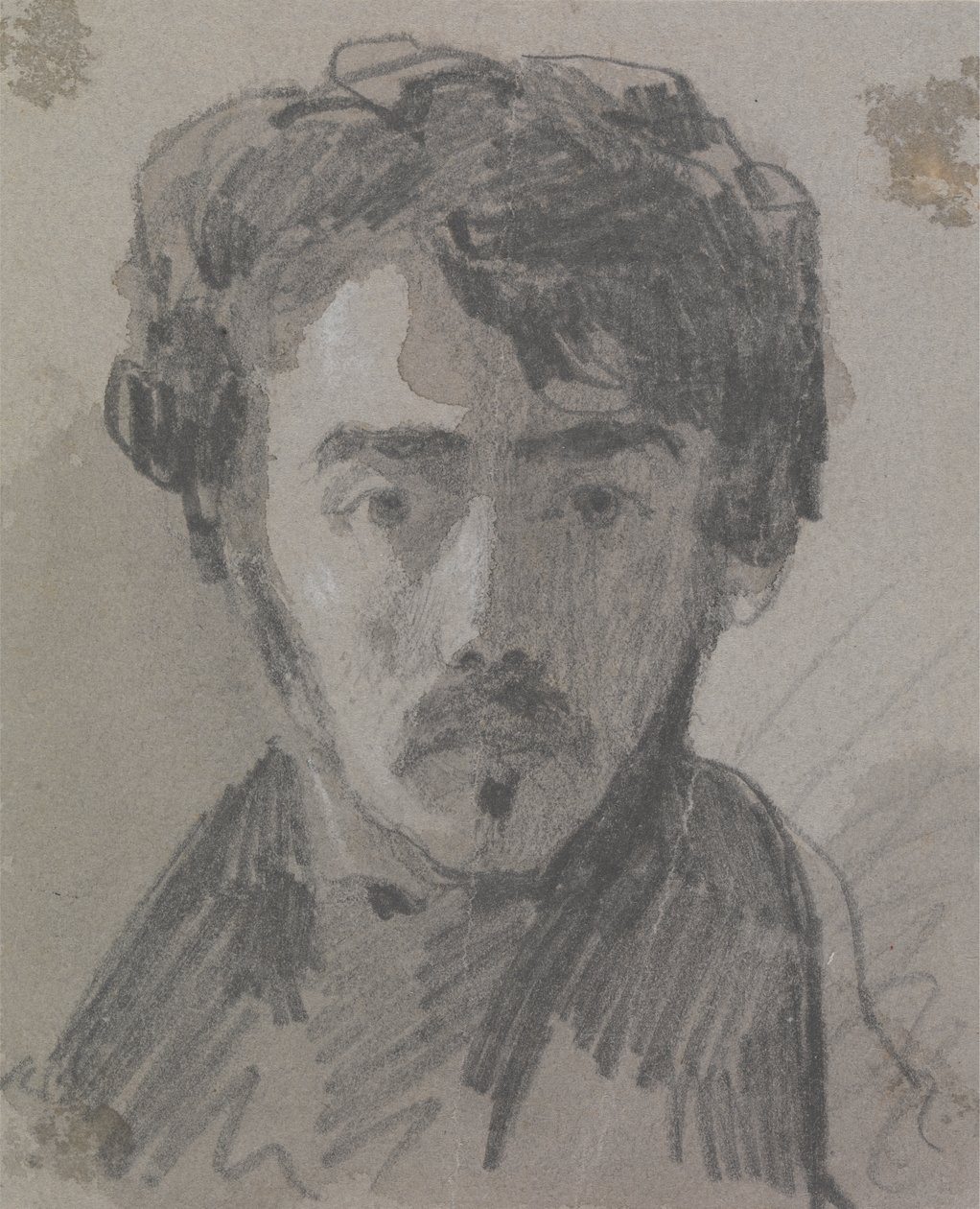 Zelfportret (?) door John Scarlett Davis