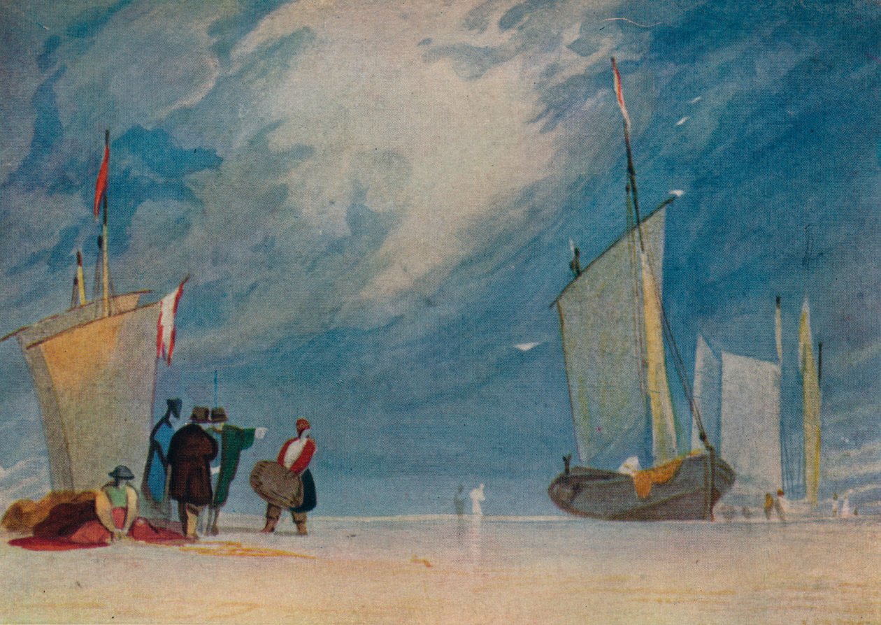 De Landing, ca. 1810, 1923 door John Sell Cotman