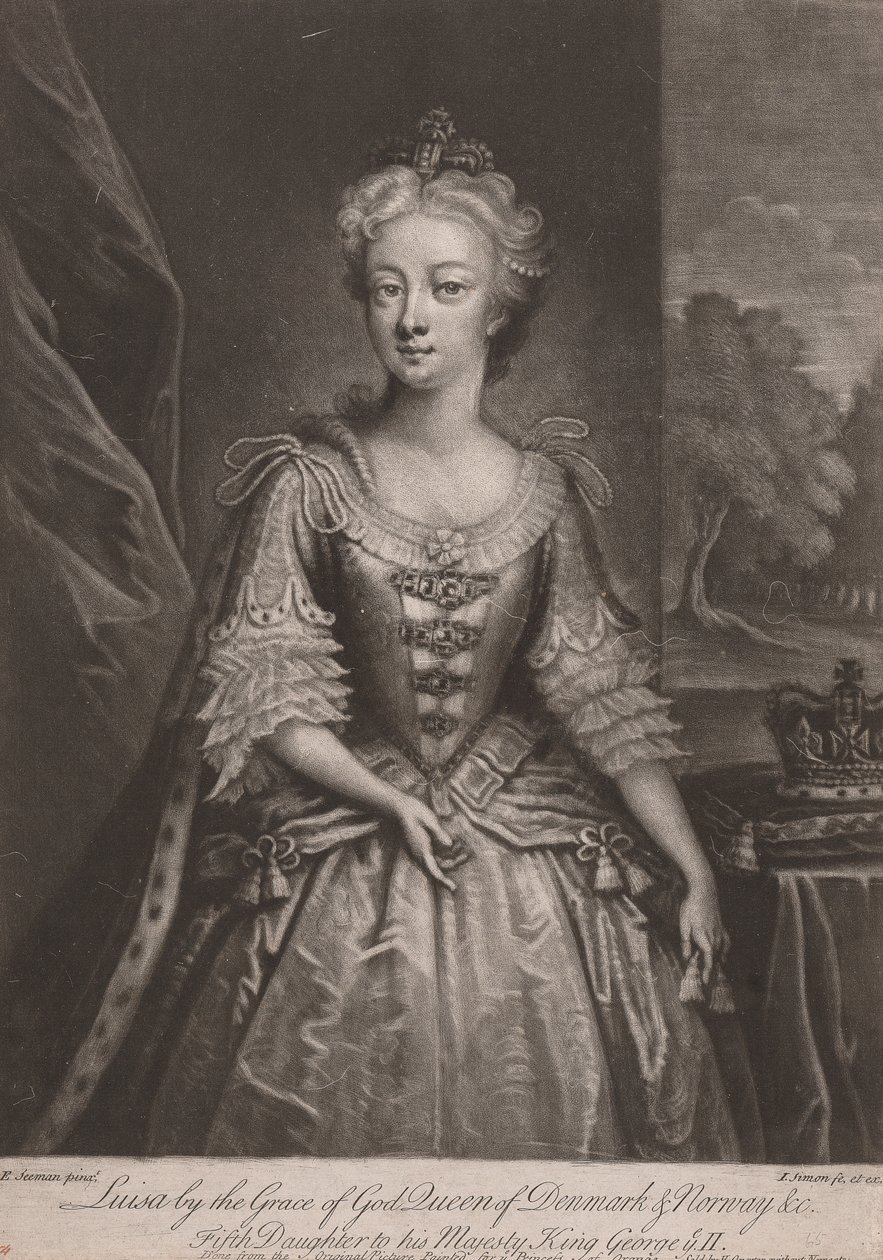 Luisa...Koningin van Denemarken en Noorwegen door John Simon