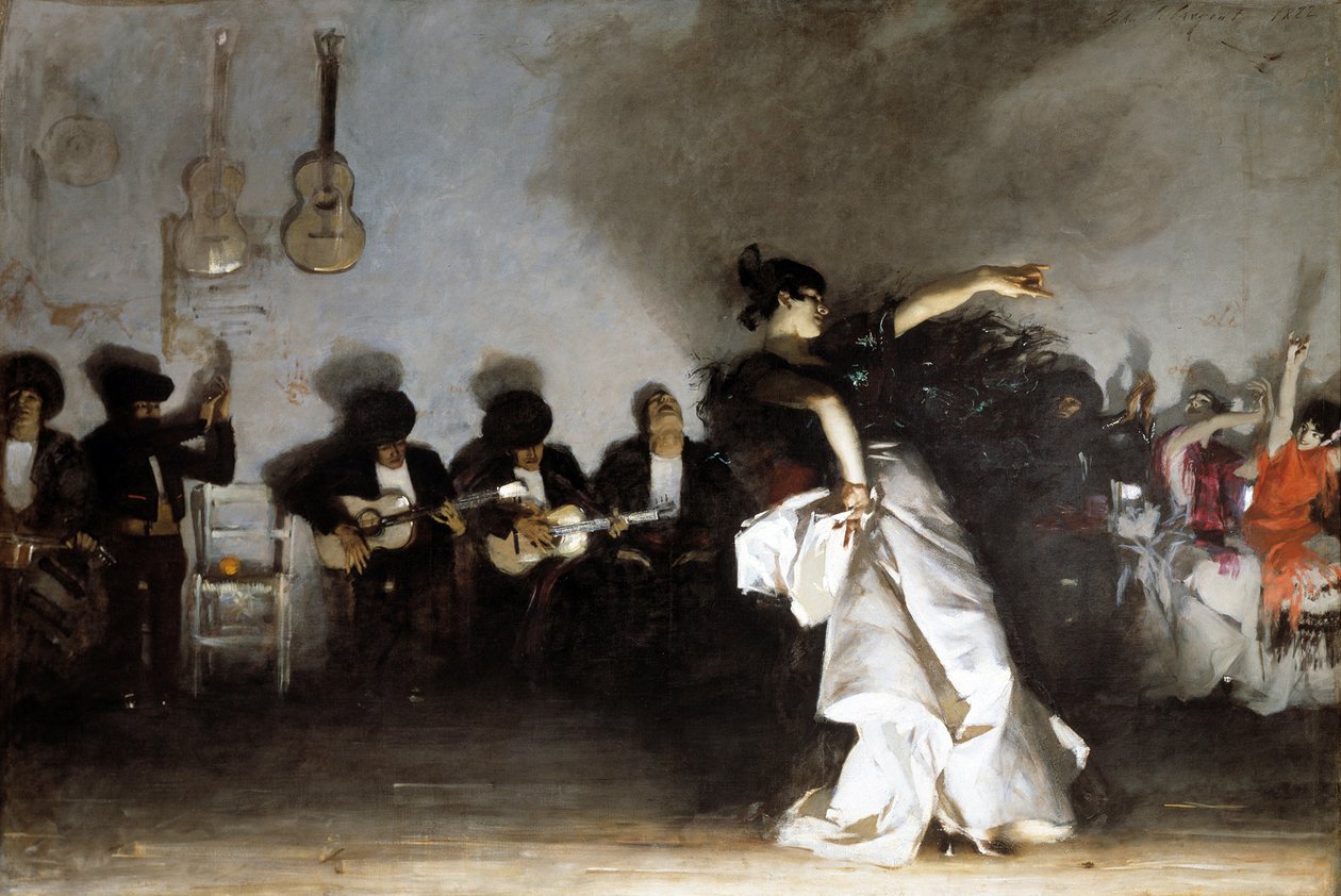 El Jaleo, 1882 door John Singer Sargent