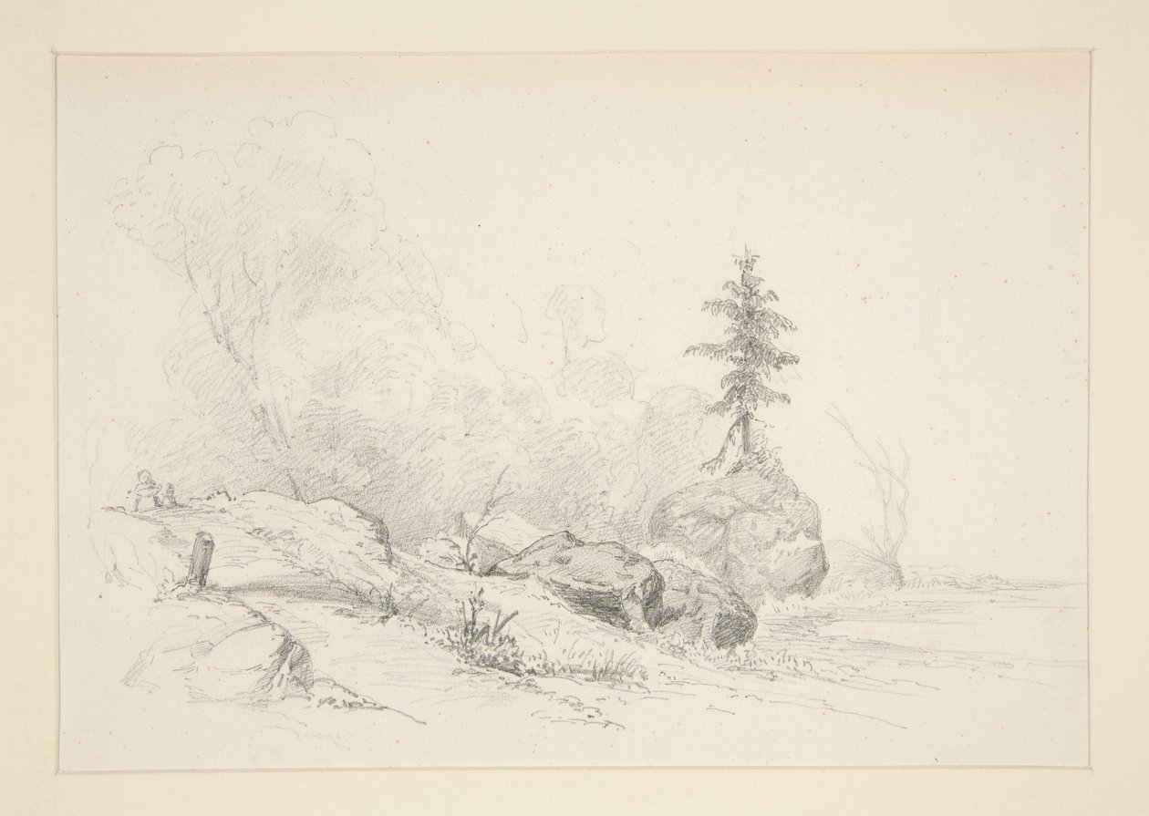 Landschap door John Singer Sargent