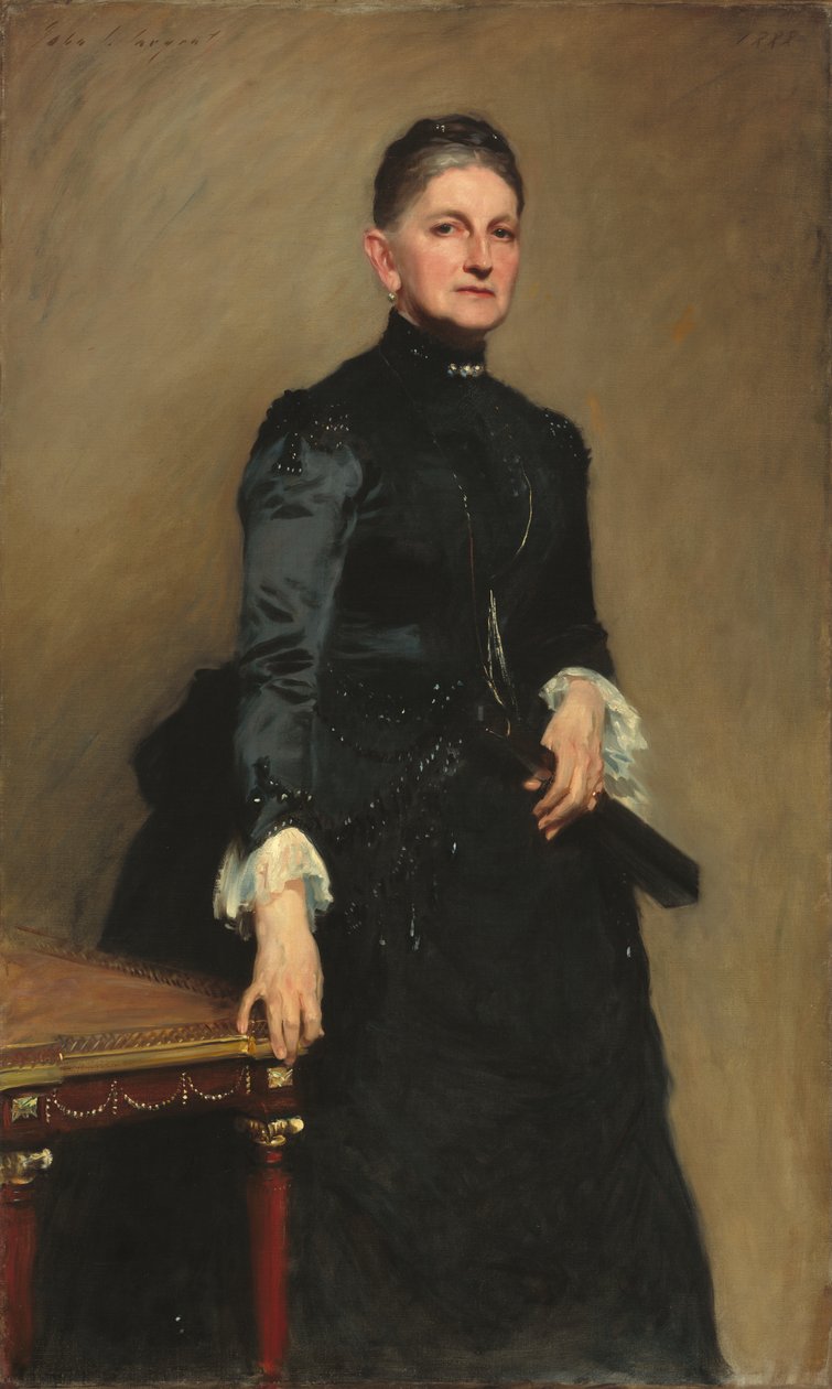 Mevrouw Adrian Iselin door John Singer Sargent
