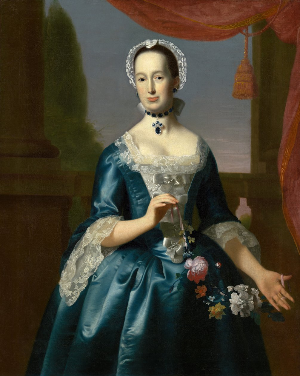 Anne Fairchild Bowler (Mevrouw Metcalf Bowler) door John Singleton Copley
