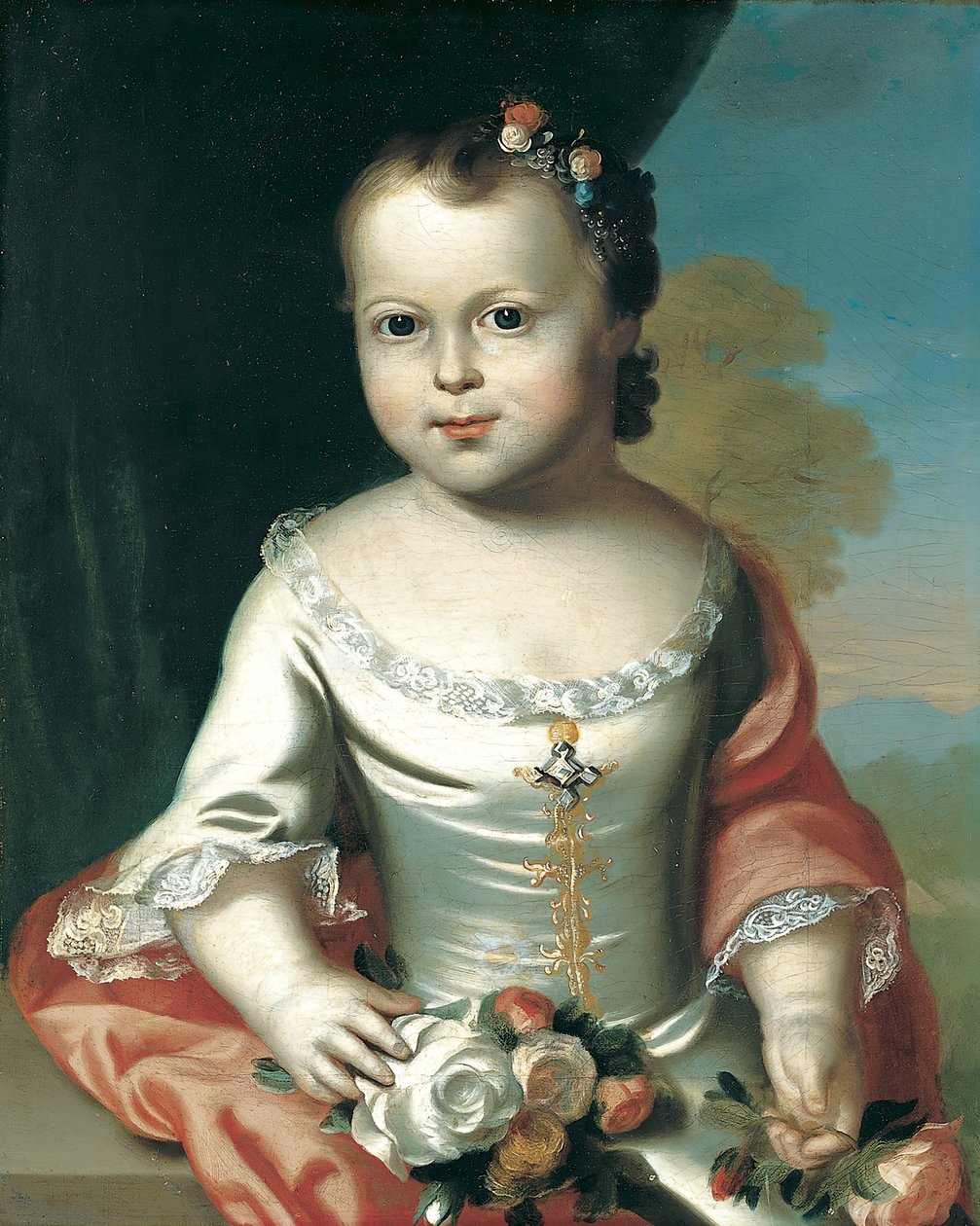 Elizabeth Greenleaf, 1753-54 door John Singleton Copley