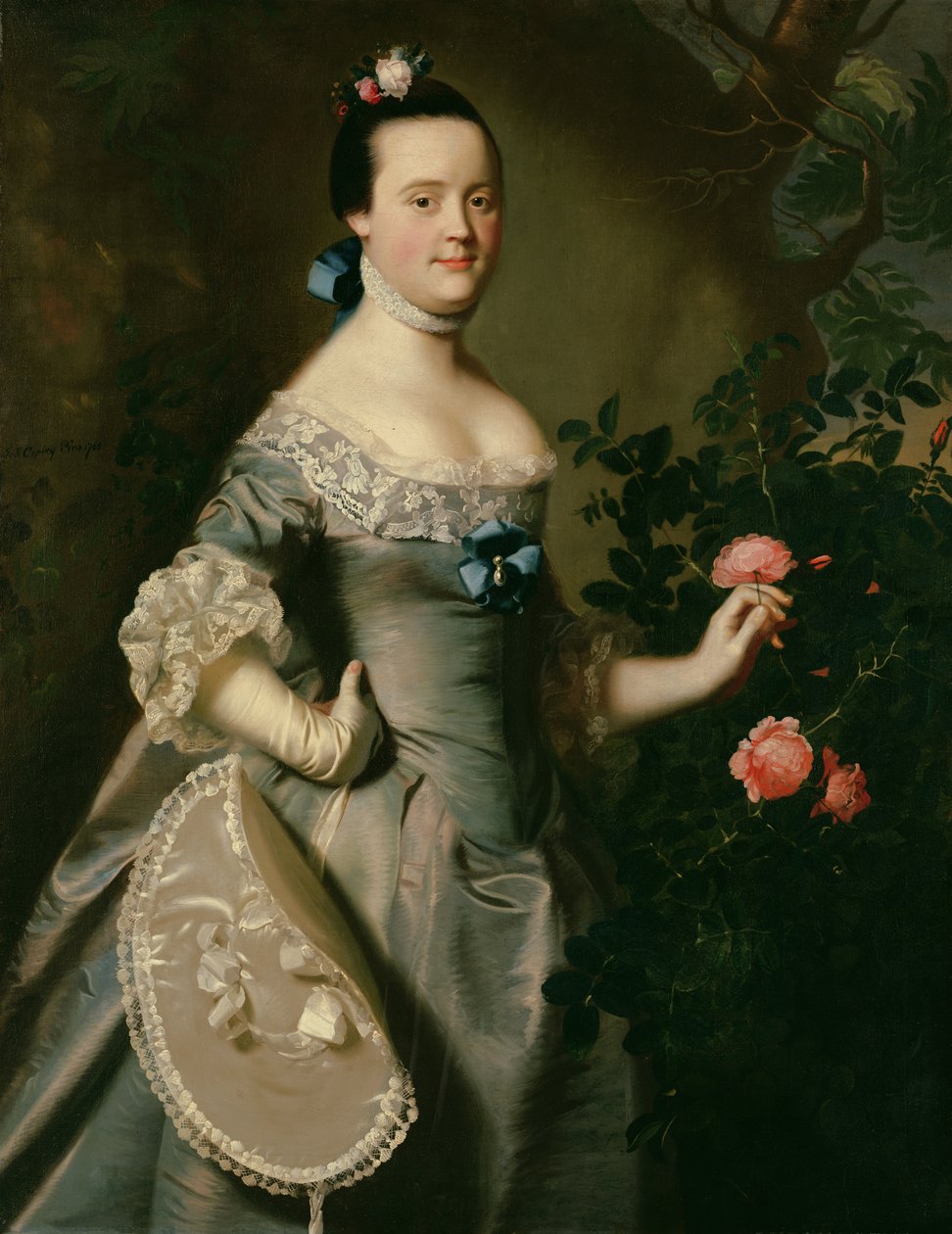 Hannah Loring, 1763 door John Singleton Copley