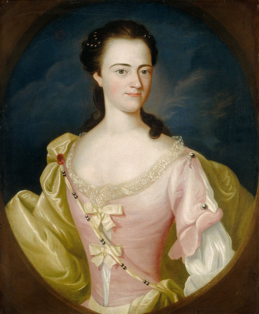 Jane Browne door John Singleton Copley