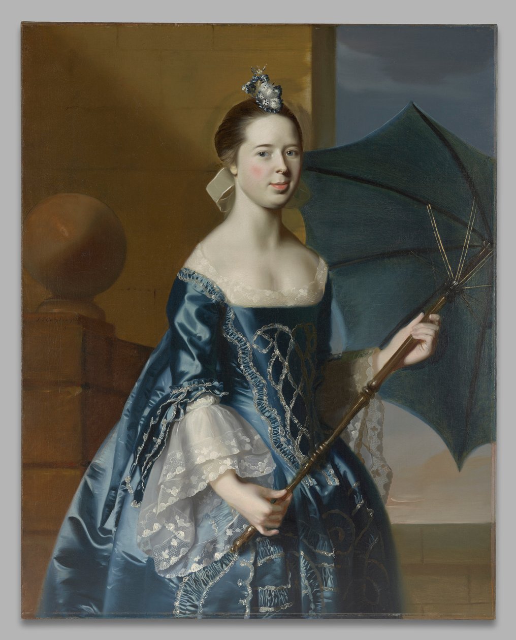 Mary Toppan Pickman (1744) door John Singleton Copley