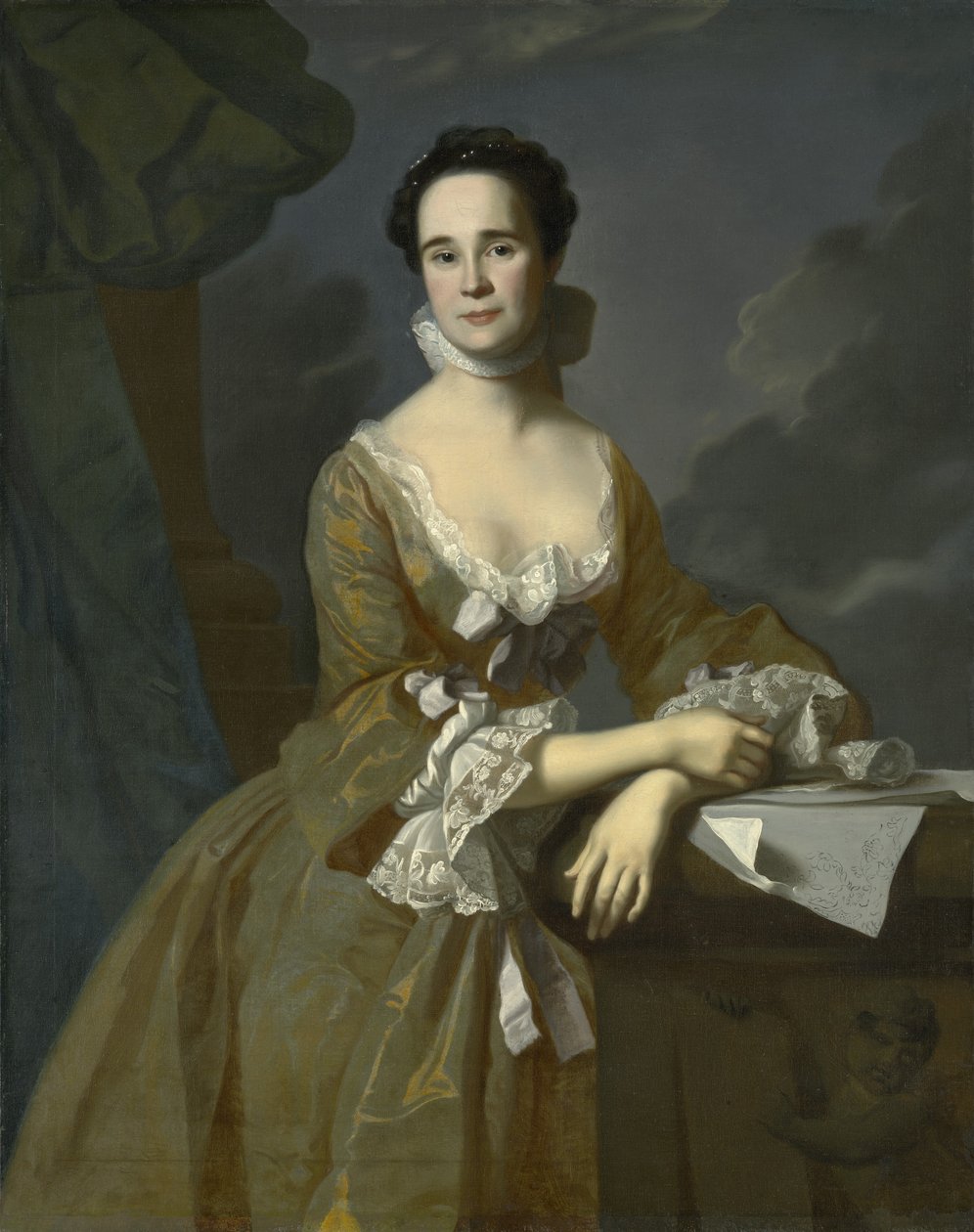 Mevrouw Daniel Hubbard door John Singleton Copley