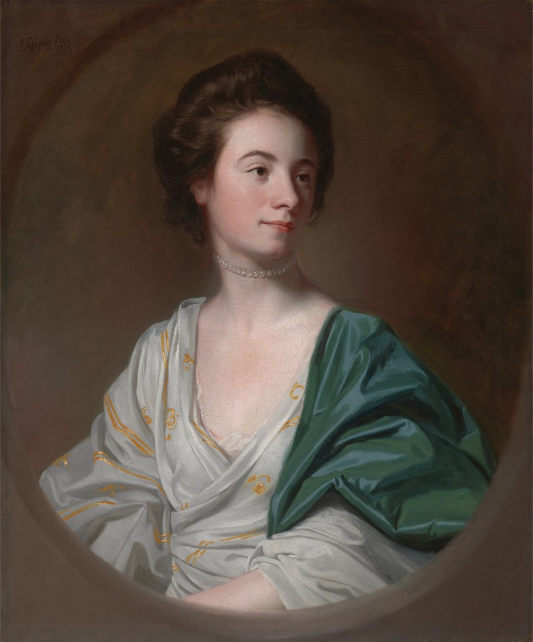 Mrs. Robert Hyde door John Singleton Copley