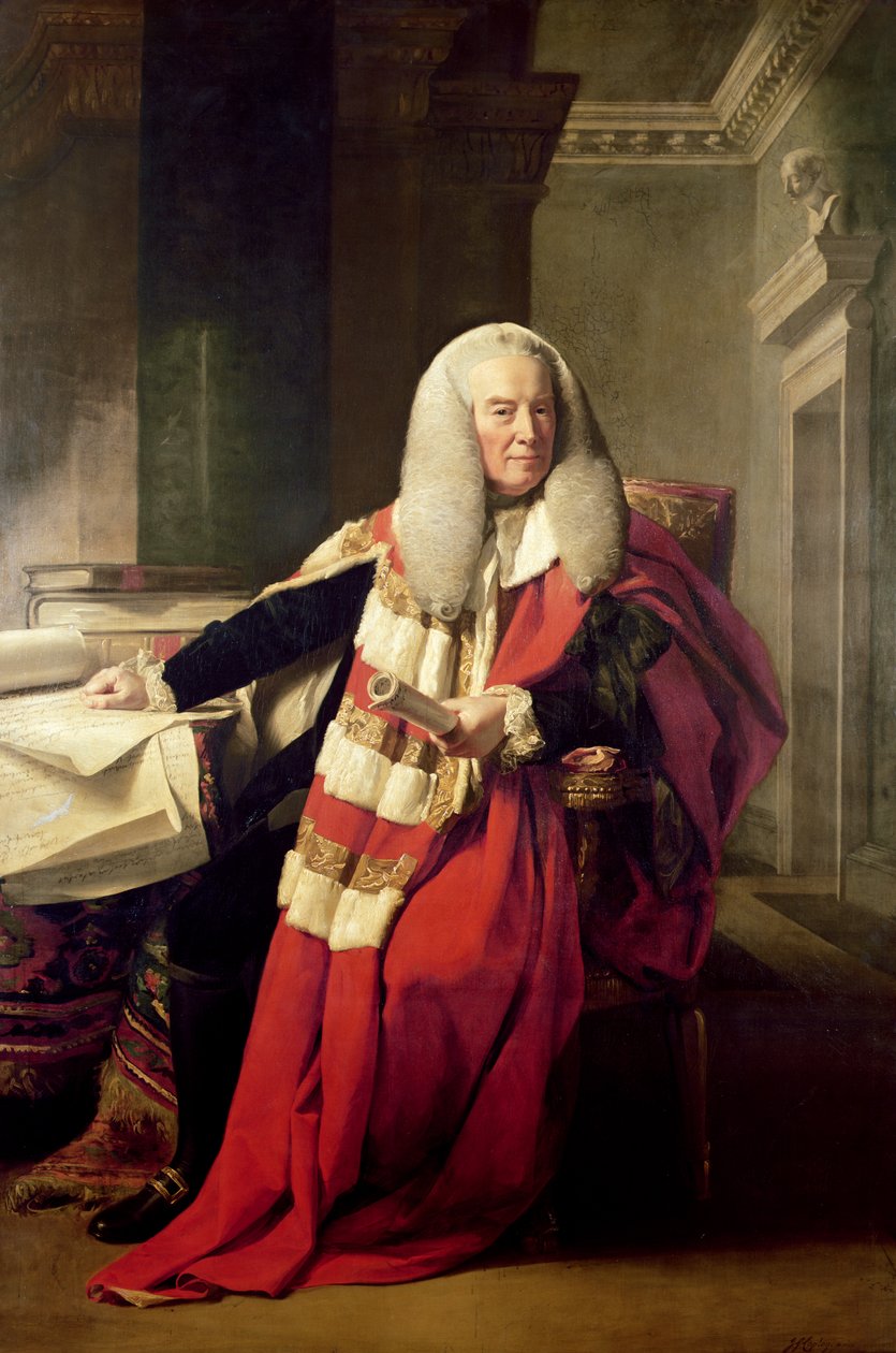 Portret van William Murray (1705-93) door John Singleton Copley