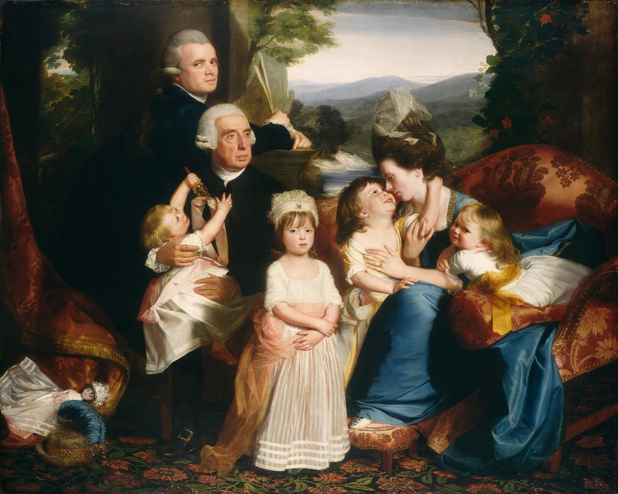 De Familie Copley door John Singleton Copley