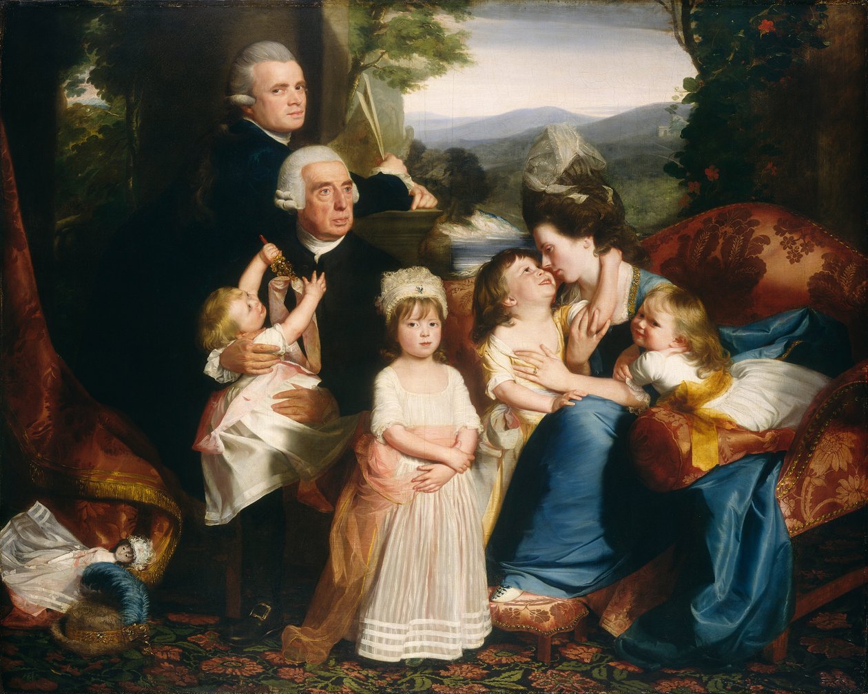De familie Copley door John Singleton Copley