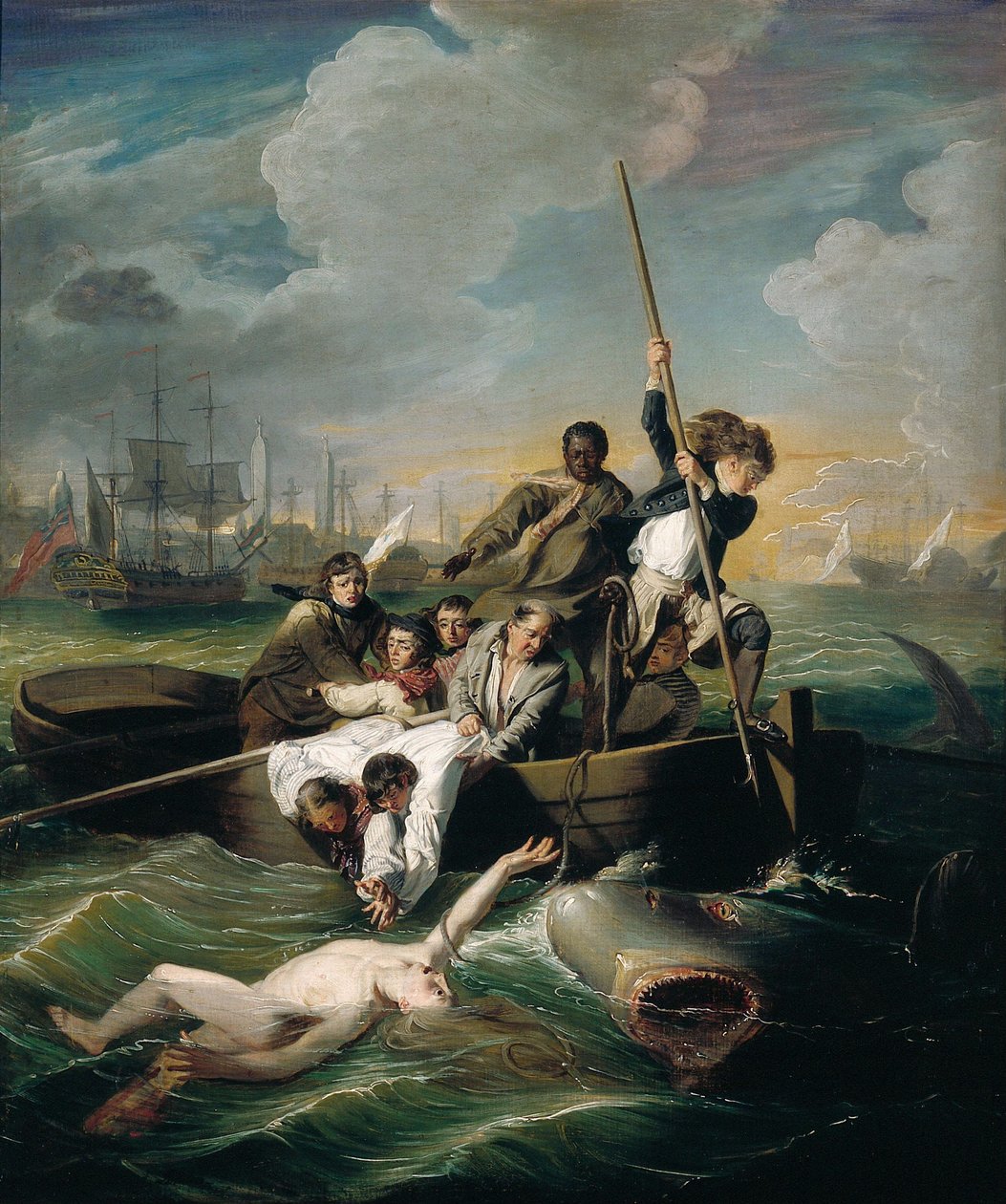 Watson en de haai door John Singleton Copley