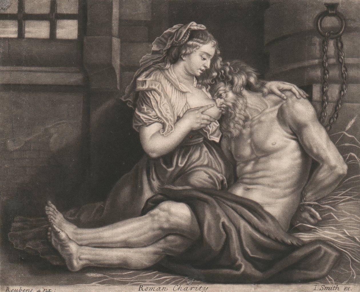 Romeinse liefdadigheid door John Smith