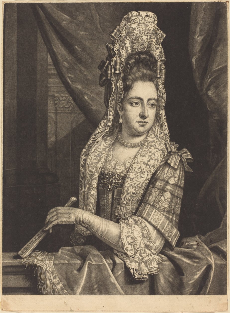 Koningin Mary door John Smith after Jan van der Vaart