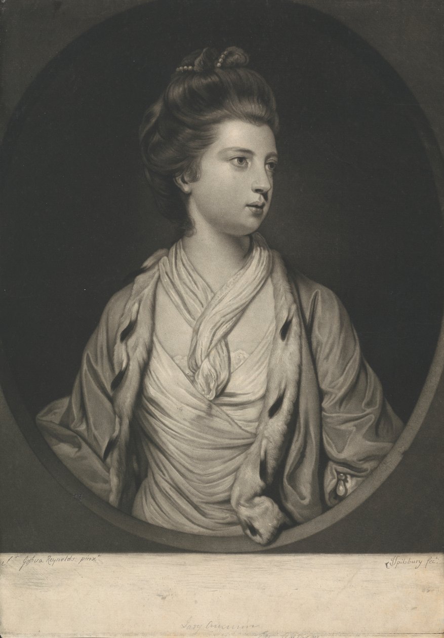 Gravin van Ancrum door John Spilsbury