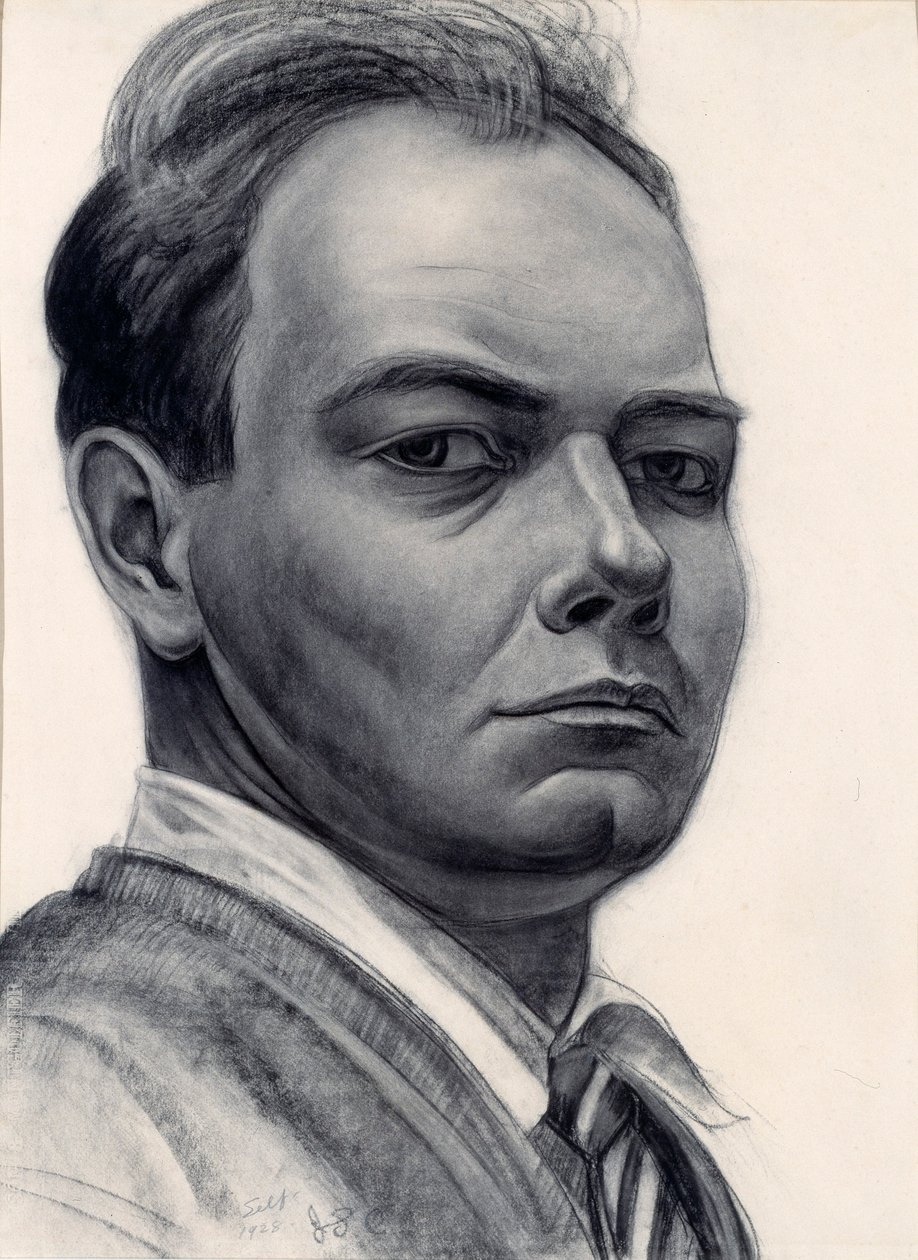 Zelfportret door John Steuart Curry