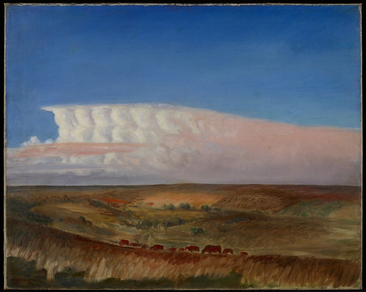 De Wolk, c.1930 door John Steuart Curry