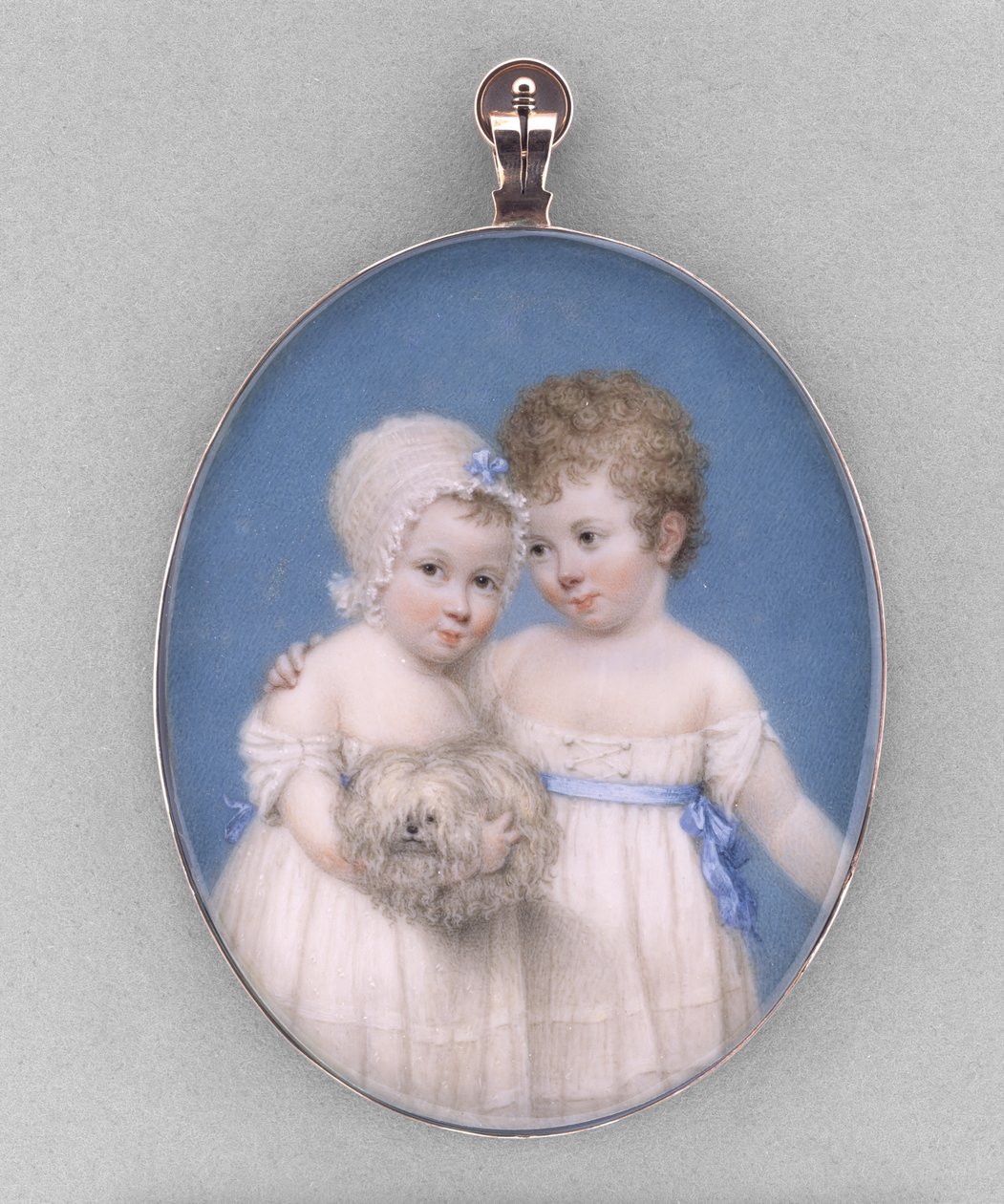 Elizabeth Mary en Augustus William Hillary door John T. Mitchell