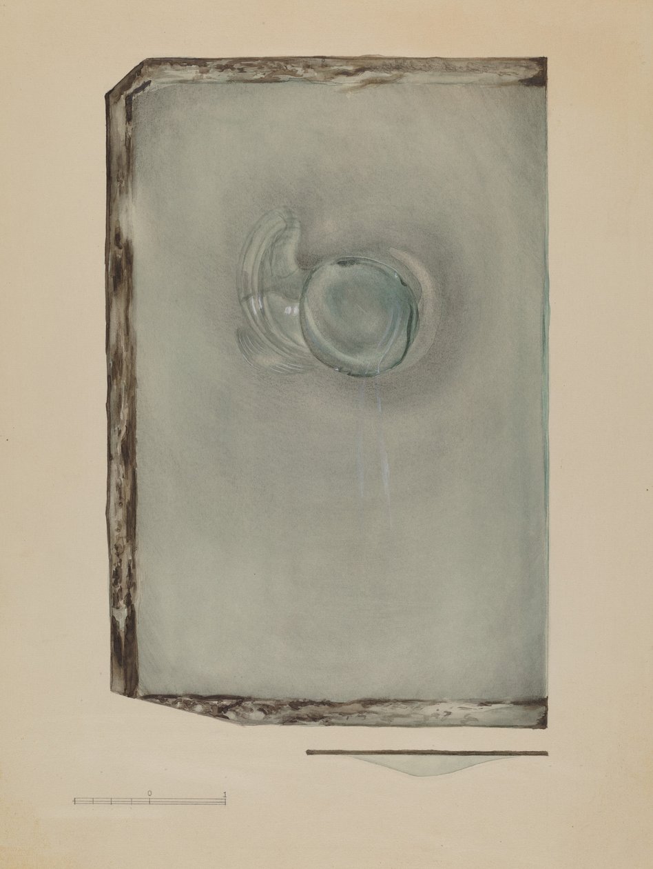 "Stierenoog" Glas door John Tarantino